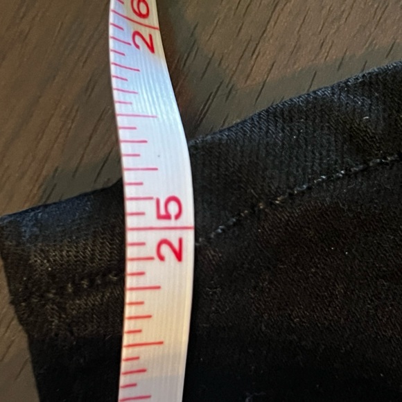 Paige Verdugo Crop Midrise Cotton Spandex Rayon Blend Black Designer Jean 27 / 4 - Picture 13 of 14